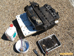 Décrassage et nettoyage d'un moteur Billancourt 800-C7-10 pour restauration