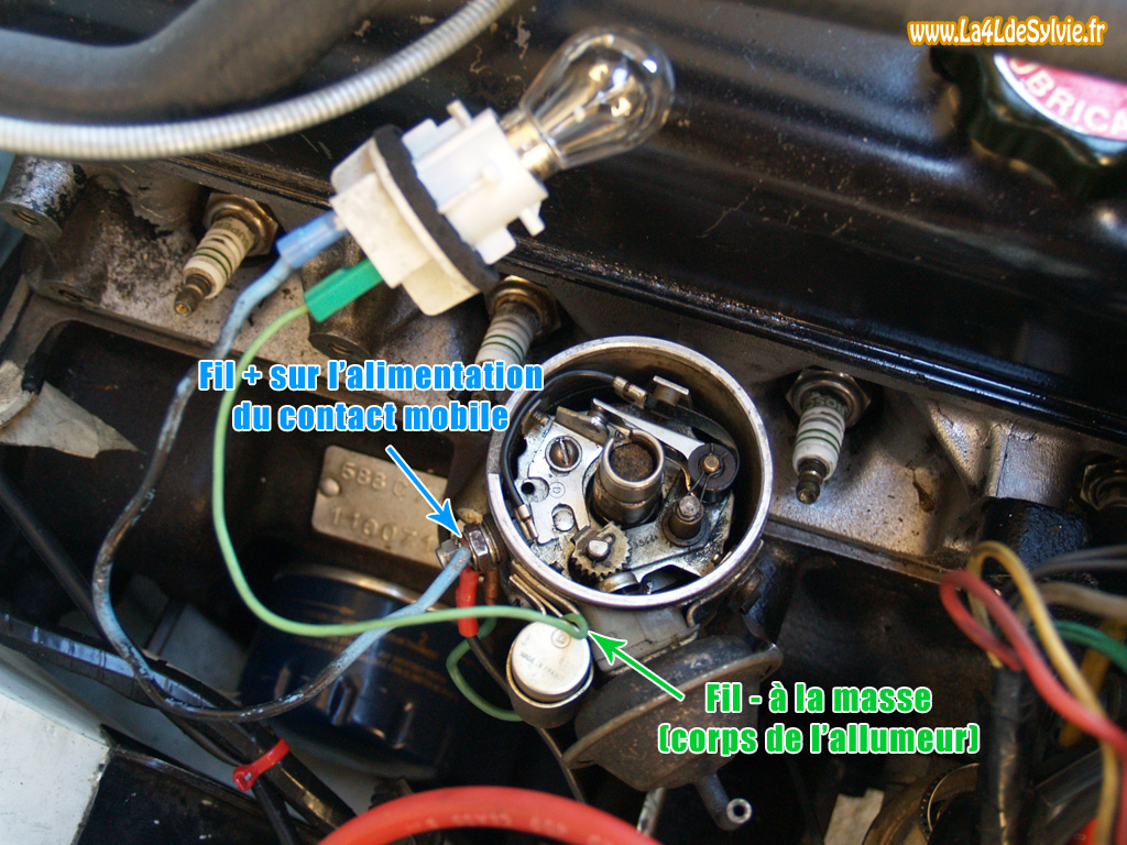 Tester la bobine de sa Renault R4 4L et/ou Renault Estafette - Les Tutos  pour Renault 4L R4 et Renault Estafette 